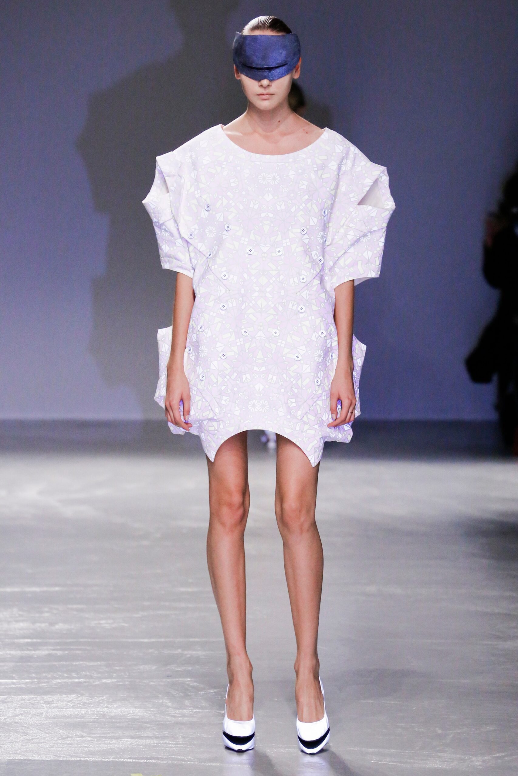 white relaxed sleeveless dress