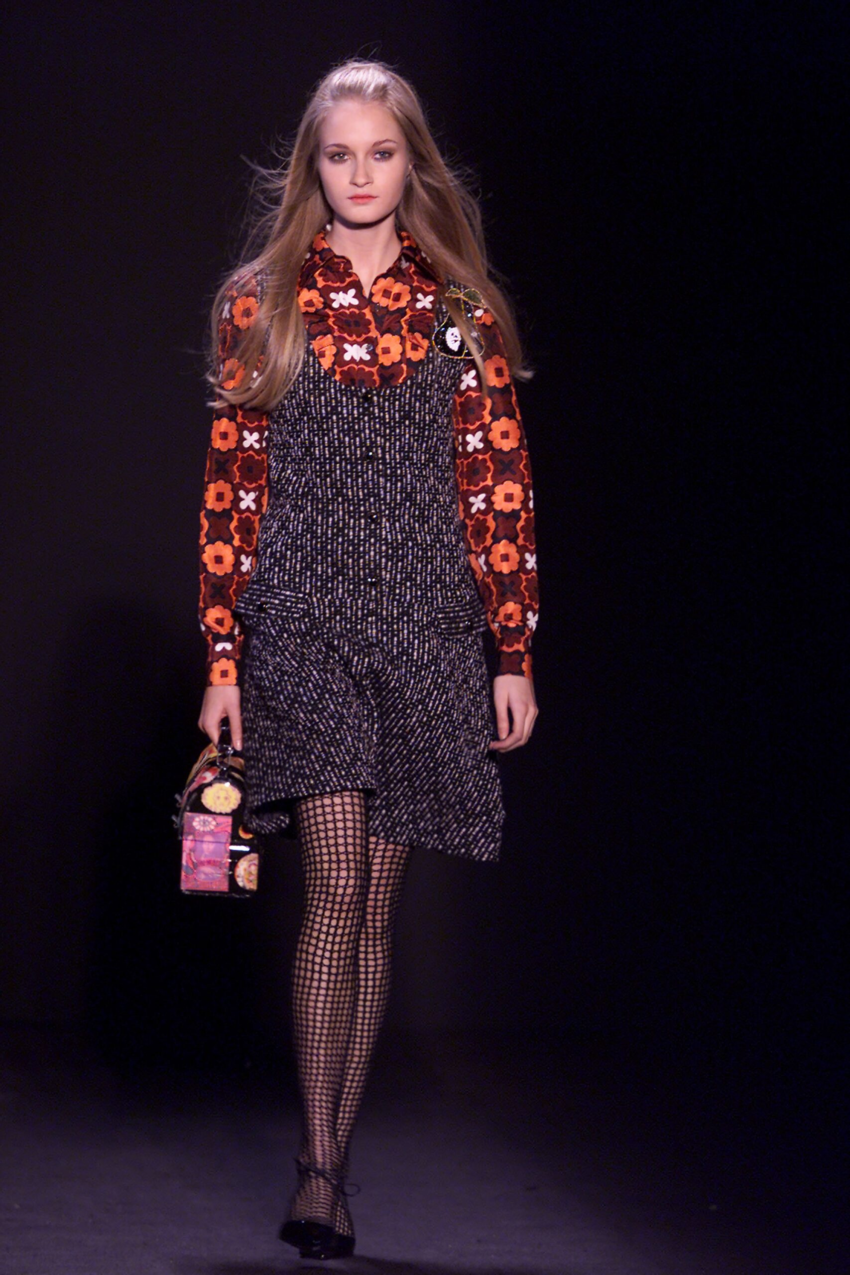 mini dress with floral shirt