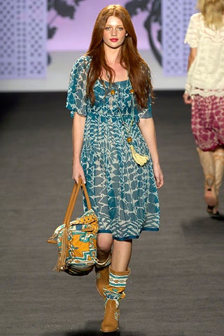 orange cotton embroidered bag