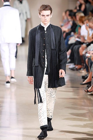 Ann Demeulemeester S/S 08 Menswear Look 60