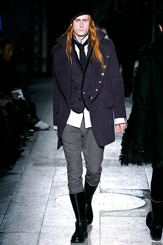 Ann Demeulemeester F/W 07 Menswear Look 49