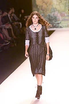 black striped midi dress