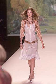 white silk mini dress with orange jacket