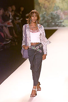 silver jacket with white top