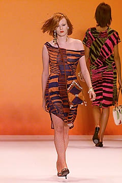 fitted off-shoulder color-blocked dress