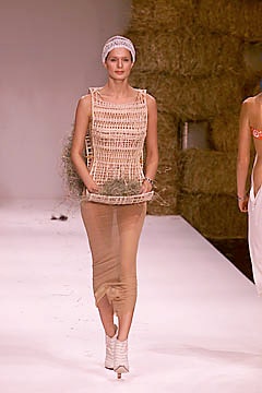 beige fitted sleeveless dress
