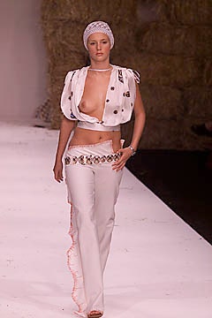 white fitted top and pants