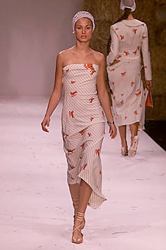 beige printed strapless midi dress