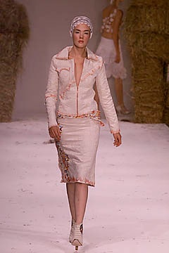 white cotton long-sleeve v-neck fitted zippered embroidered jacket