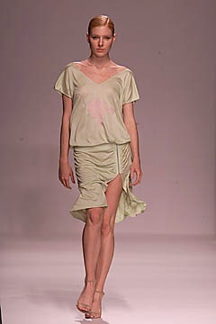 green silk fitted dress