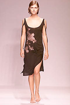 black silk sleeveless dress