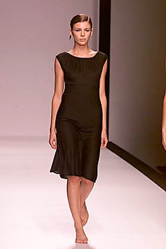 black fitted sleeveless dress