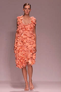 pink layered ruffled dress