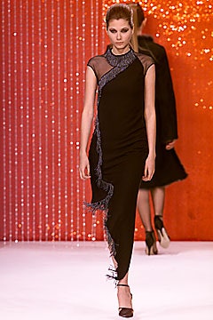 black silk sleeveless dress