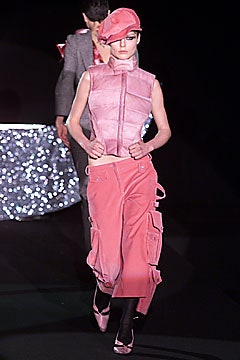 pink suede sleeveless high-neck fitted zippered vest