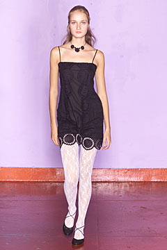 black lace strapless dress