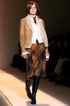 beige suede jacket with white shirt