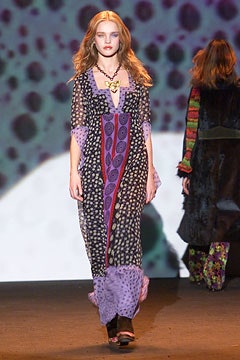 purple printed sleeveless maxi dress