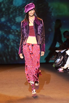 purple velvet long-sleeve collared fitted buttoned jacket