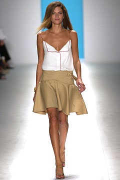 white cotton sleeveless v-neck fitted buttoned top