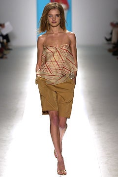 beige silk sleeveless strapless fitted draped top