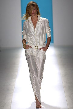 white silk fitted jumpsuit