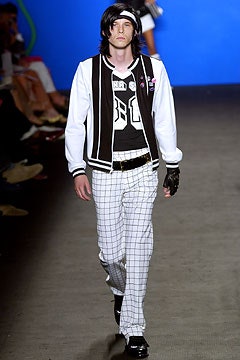black and white fitted jacket