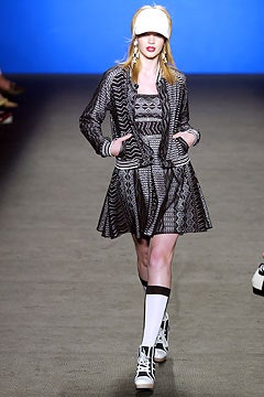 black mini dress with jacket