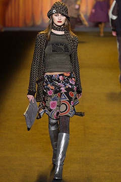 gray fitted sleeveless top with multi-tiered skirt