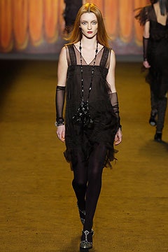 black silk sleeveless ruffled dress