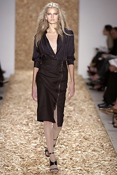 black fitted midi dress