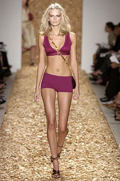 purple sleeveless fitted bikini