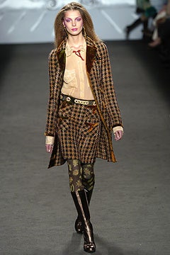brown wool coat with pleated skirt