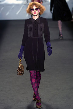 black fitted midi dress with gloves