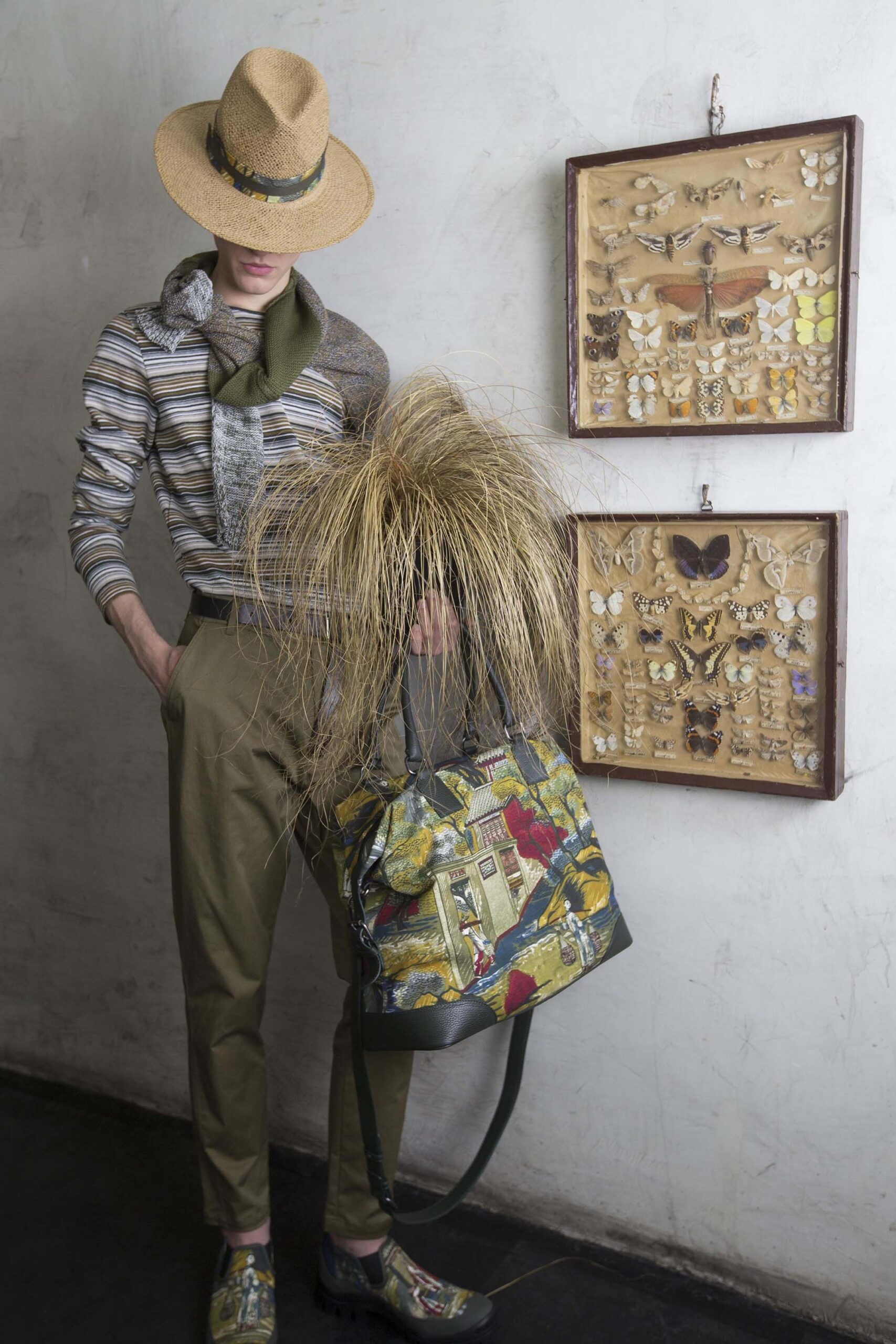 multi cotton printed bag