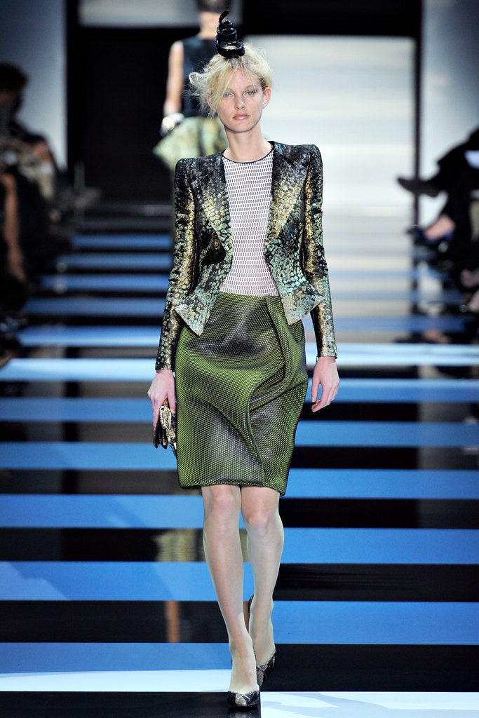 gold and black tailored blazer