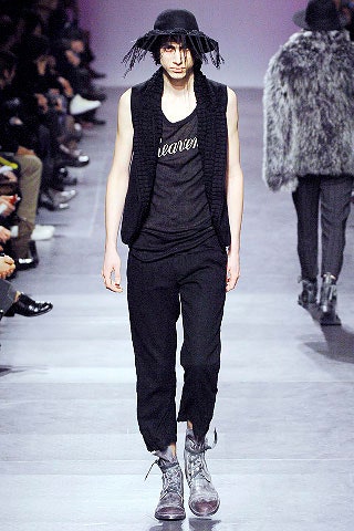 Ann Demeulemeester F/W 08 Menswear Look 163