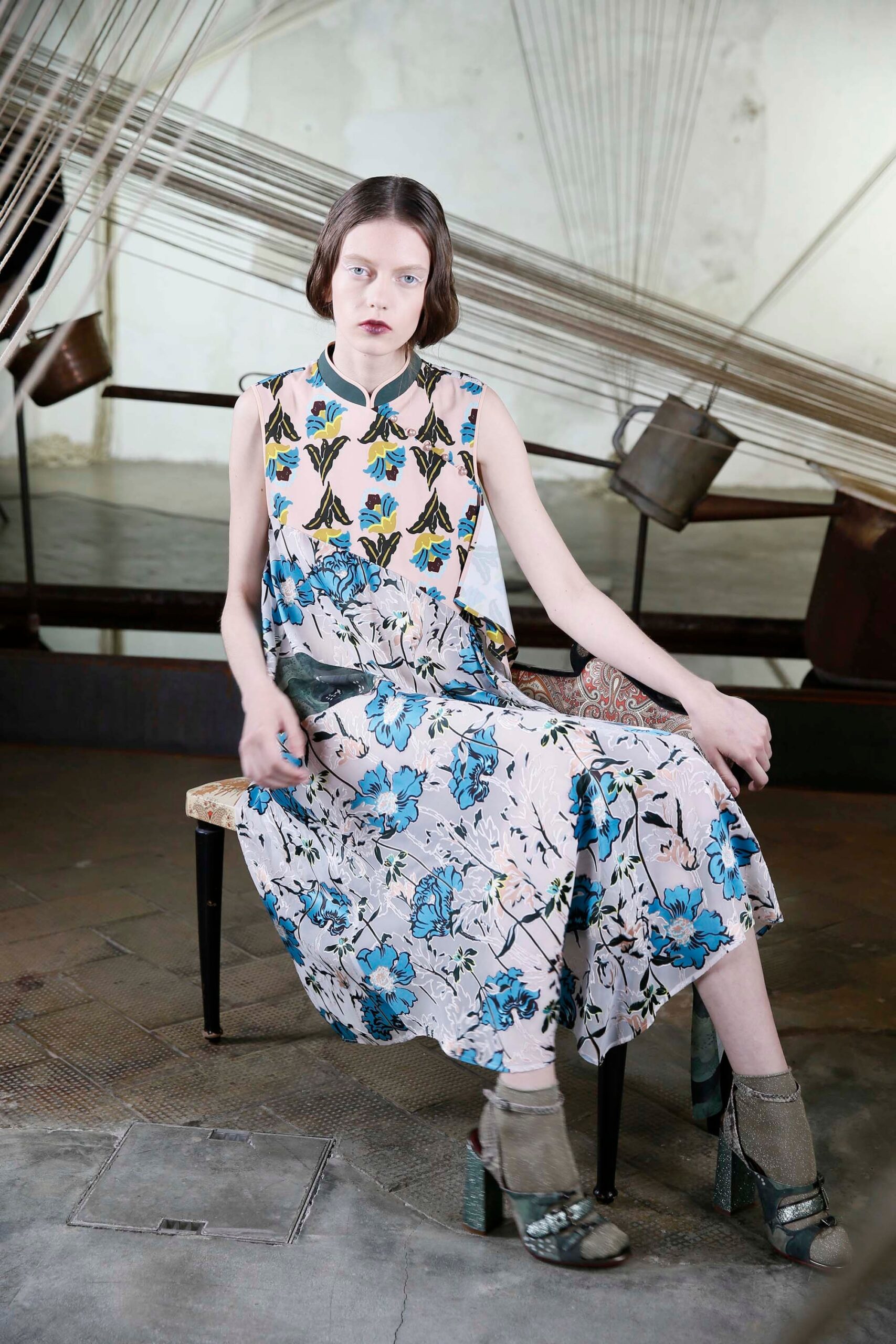 floral midi dress