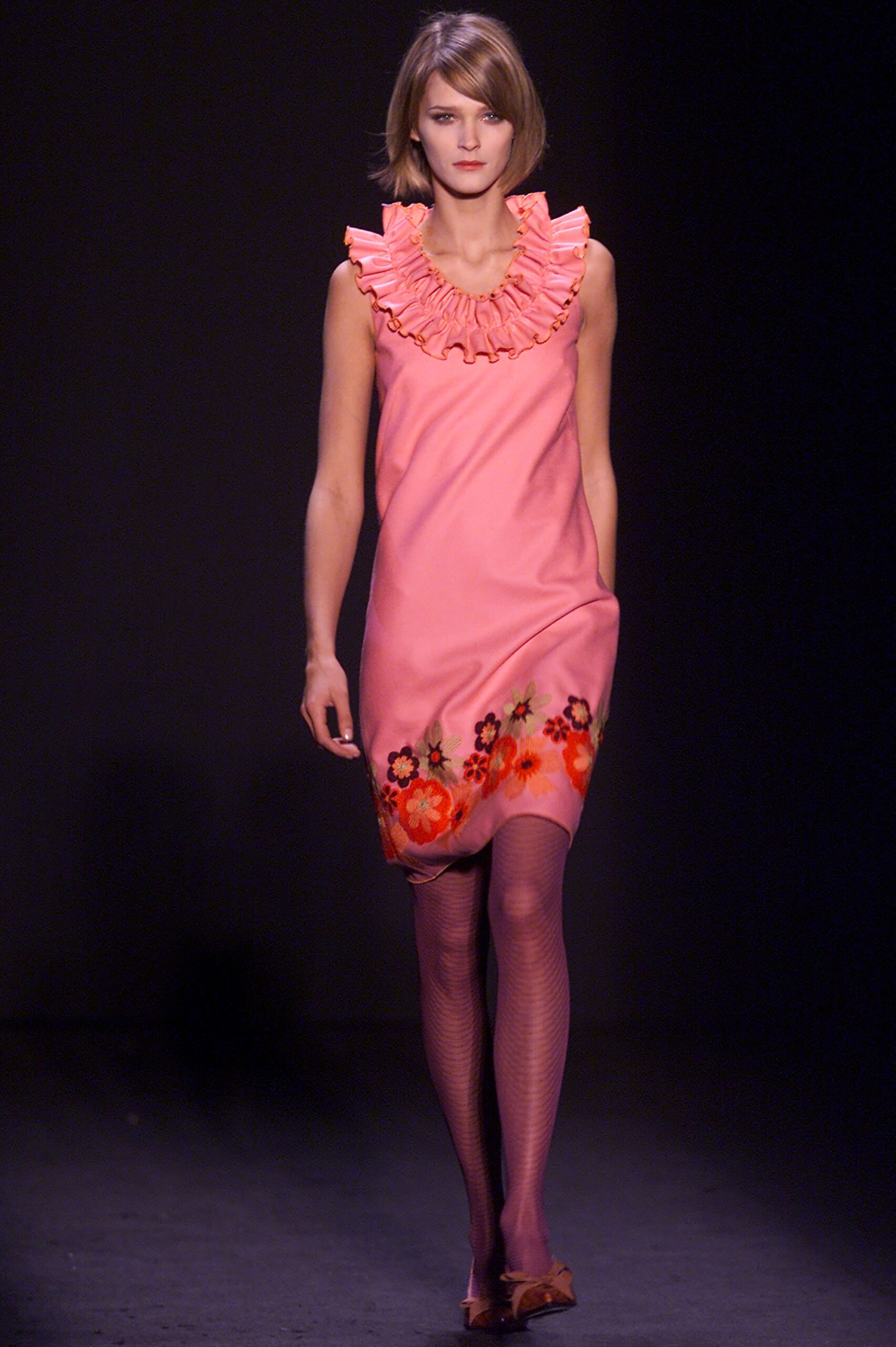 pink silk sleeveless dress