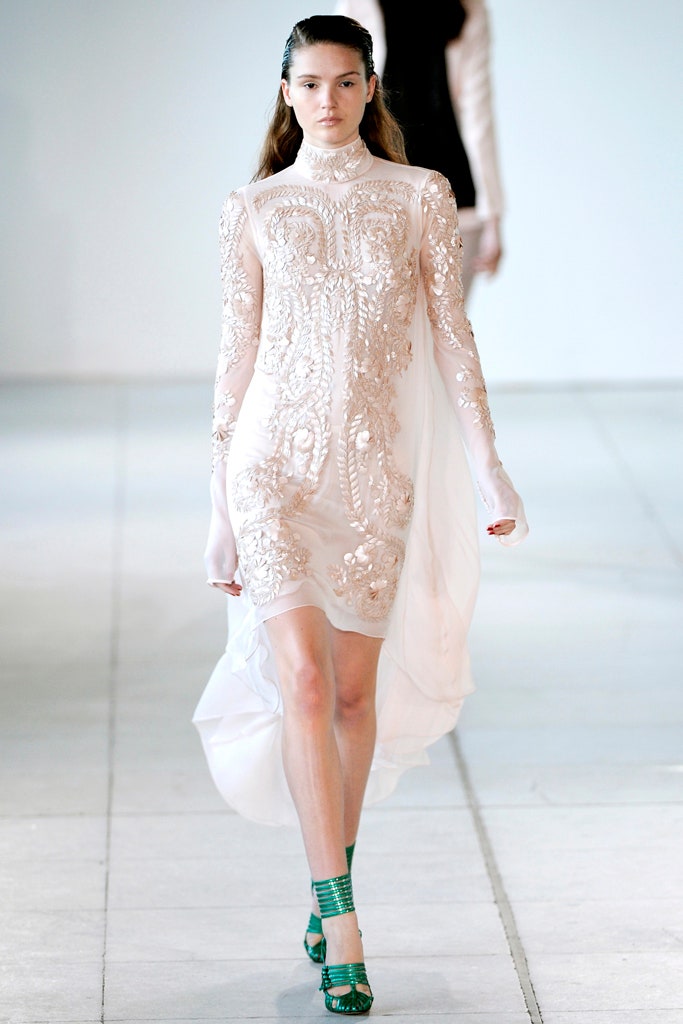white embroidered mini dress