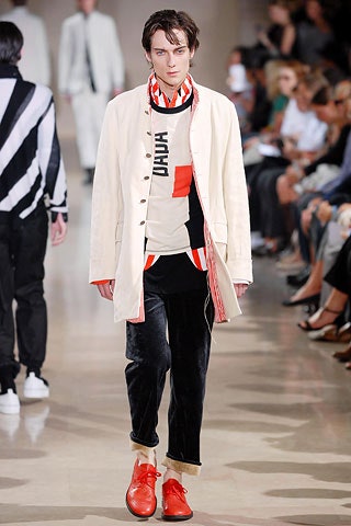 Ann Demeulemeester S/S 08 Menswear Look 36