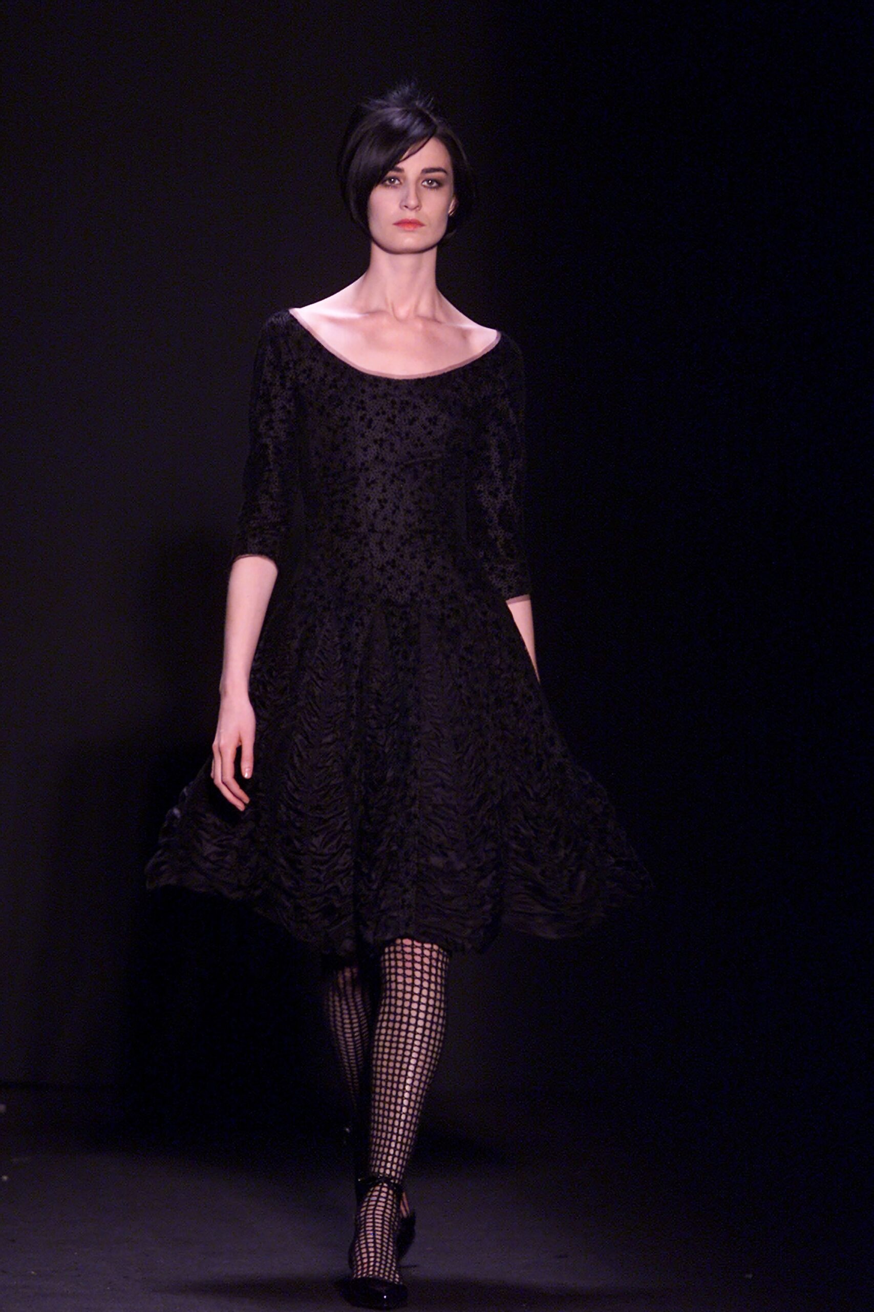 black silk sleeveless dress