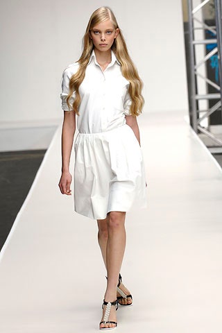 white fitted mini dress