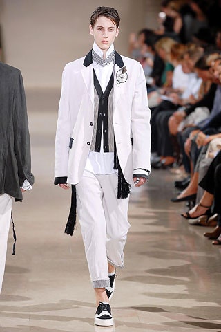 Ann Demeulemeester S/S 08 Menswear Look 56