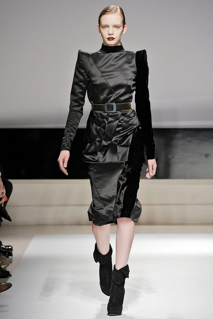 black silk velvet midi dress