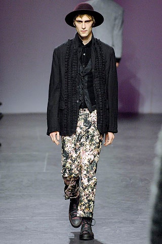 Ann Demeulemeester F/W 08 Menswear Look 103