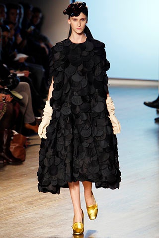 black layered midi dress