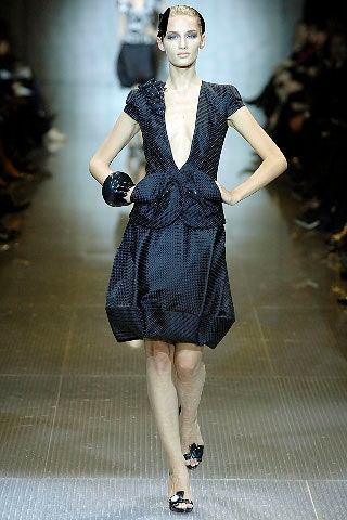 black silk sleeveless dress