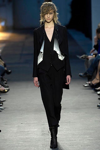 Ann Demeulemeester S/S 07 Look 1