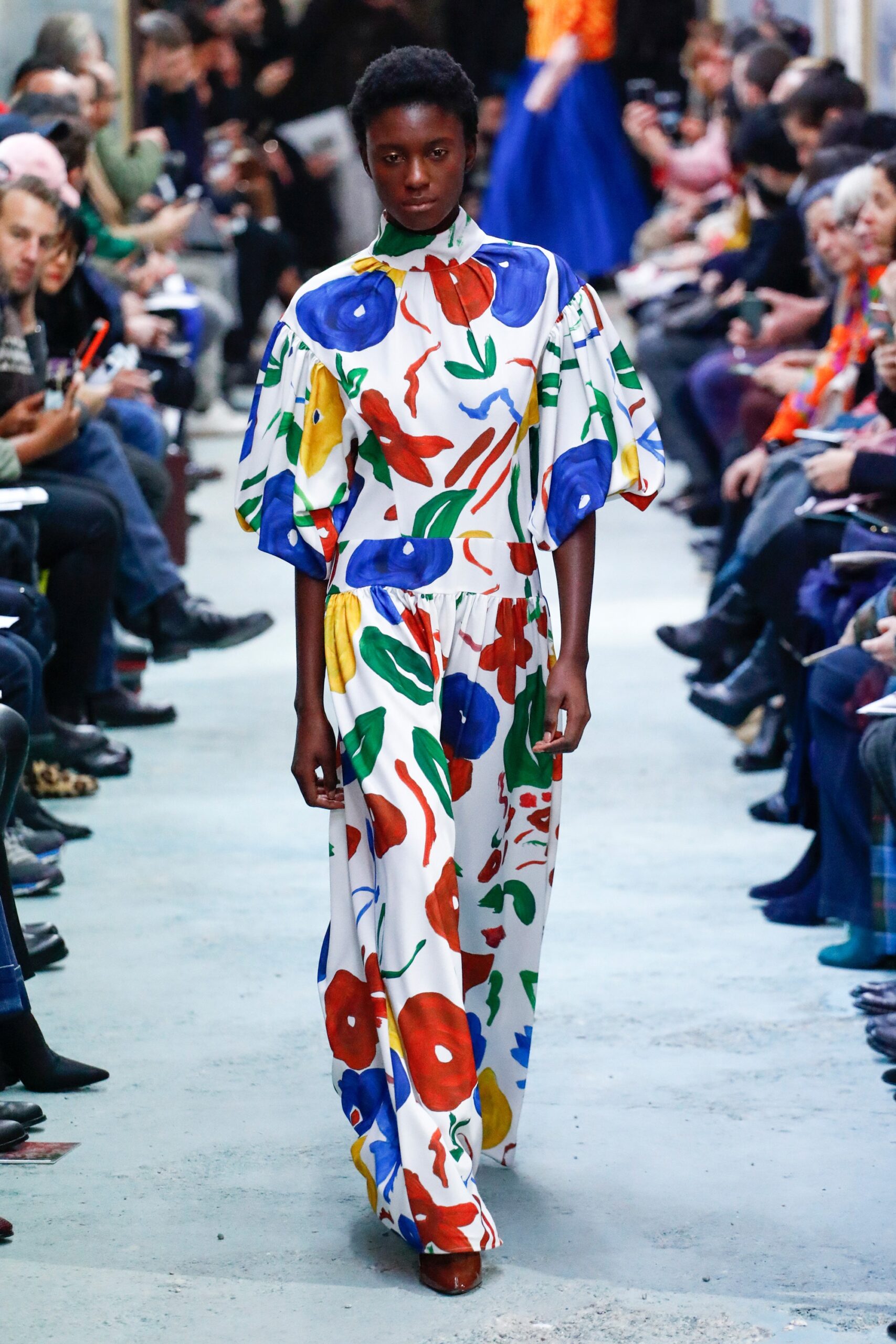 colorful printed jumpsuit